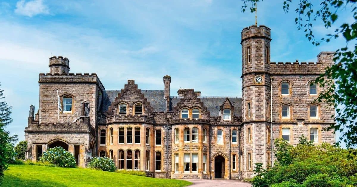 Afternoon Tea at Inverlochy Castle, Fort William