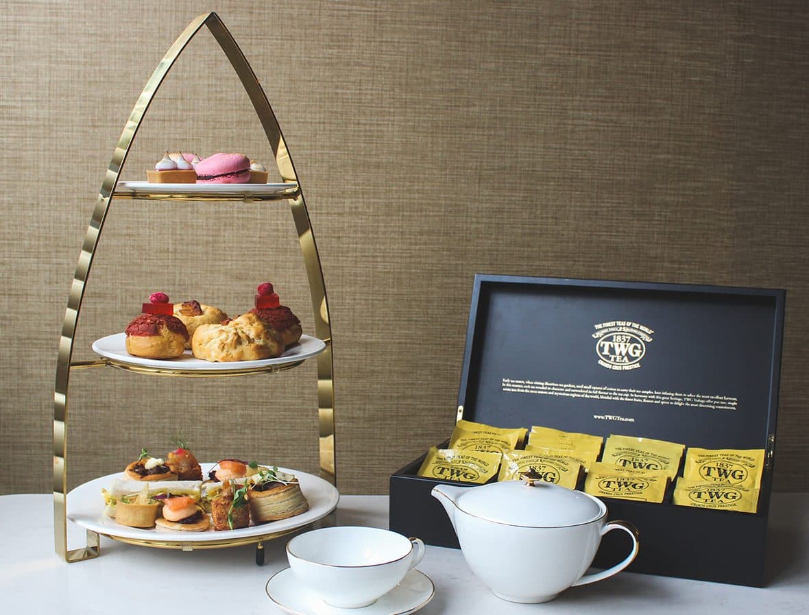 High Tea at Artisan, Bolton Hotel, Wellington
