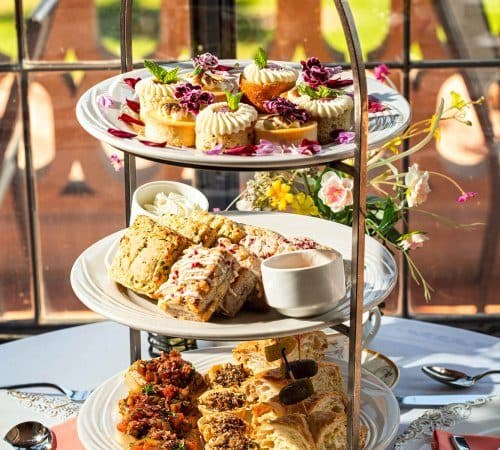 Afternoon Tea at Glen Eyrie Castle, Colorado Springs