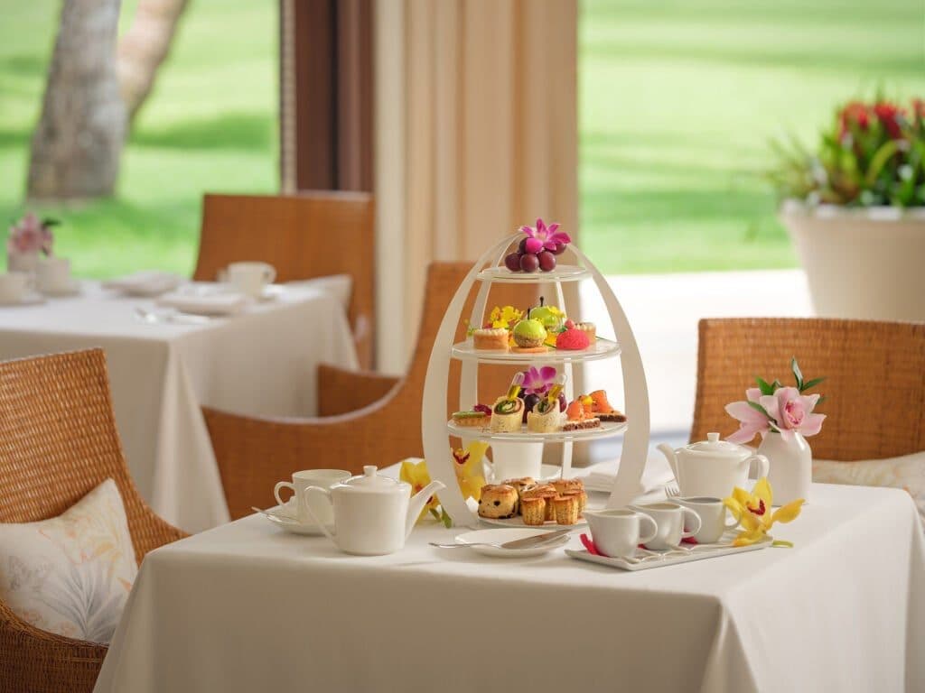 Afternoon Tea at Halekulani, Honolulu