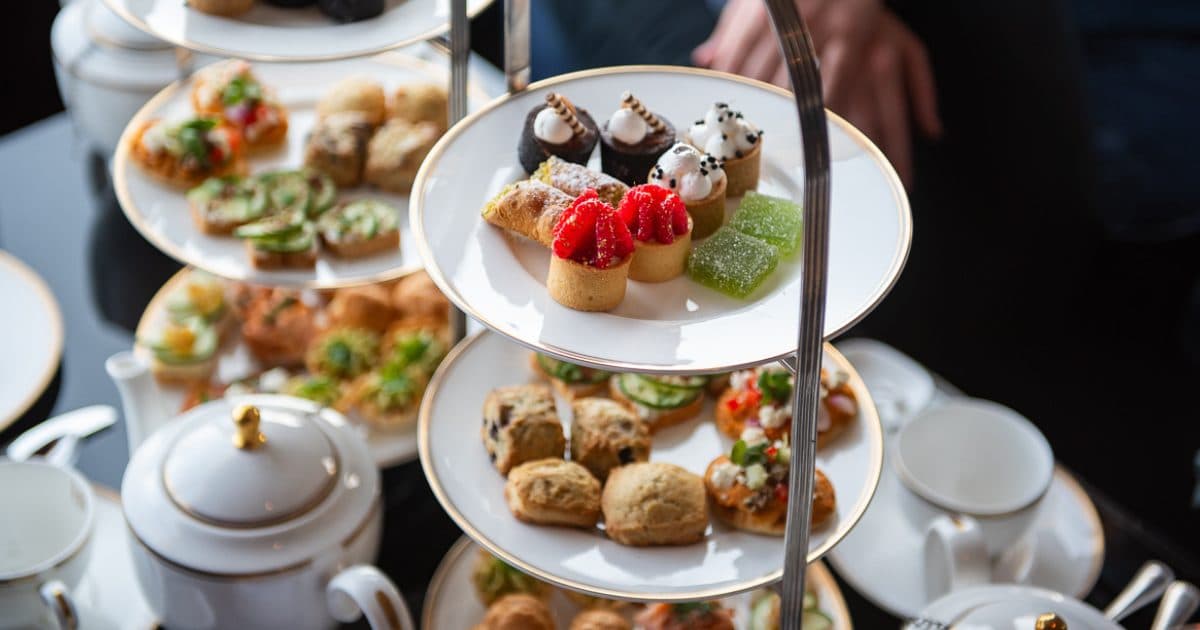 Afternoon Tea at The Pfister Hotel, Milwaukee