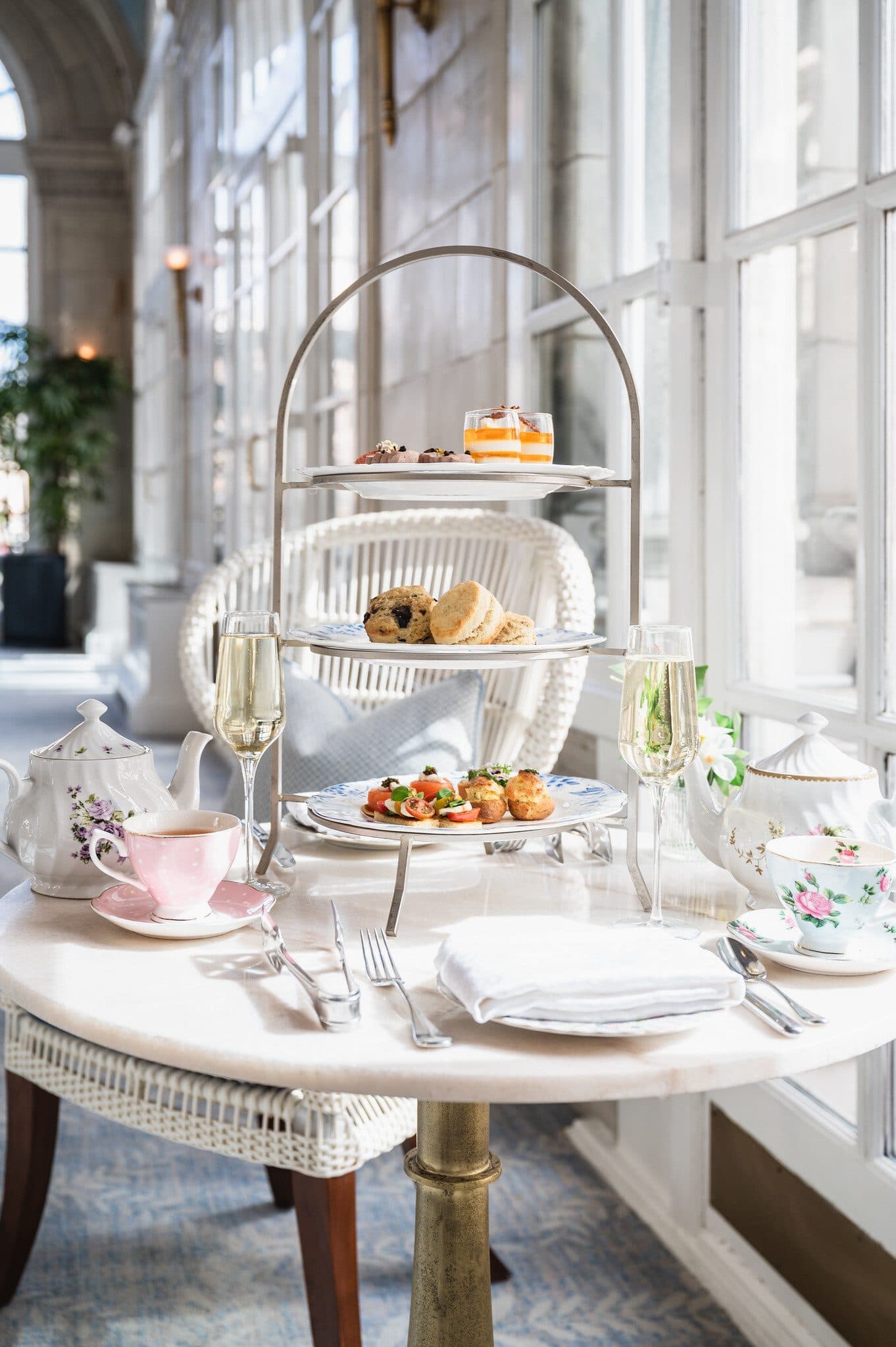 Afternoon Tea at The Hermitage Hotel, Nashville