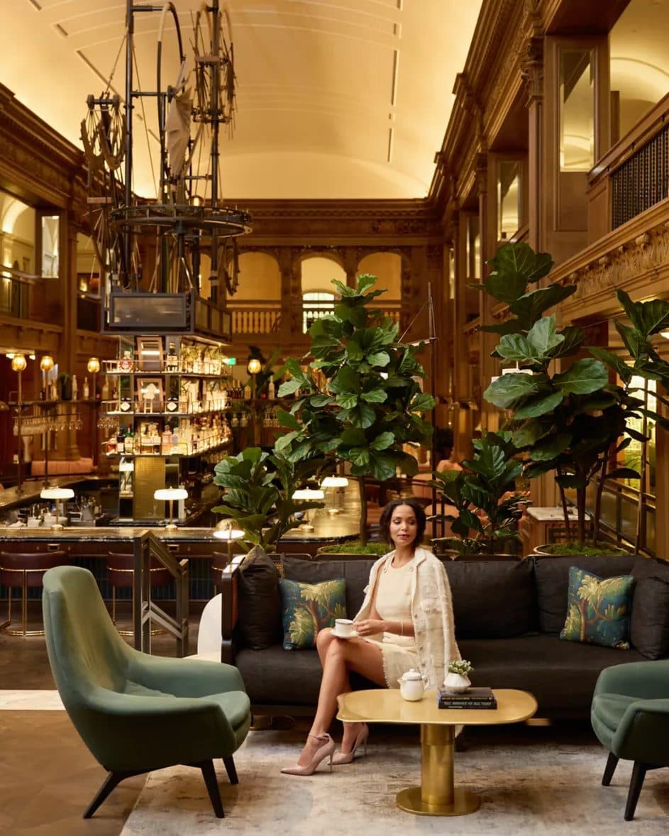 Afternoon Tea at the Fairmont Olympic Hotel, Seattle